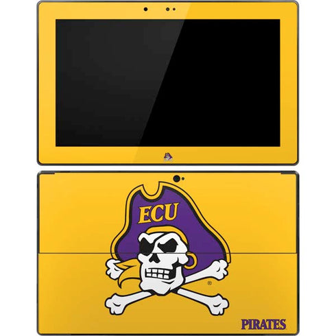 East Carolina University ECU Pirates Logo Yellow Surface Pro Tablet Skin